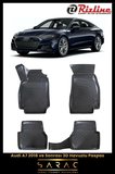 Rizline Audi A7 2024 Model 3D Havuzlu Paspas