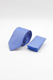 6 Cm Kuş Gözü Desen Kravat 1090235101 Mavi