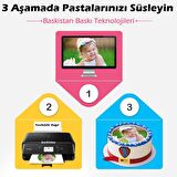 CANON / HP / EPSON UYUMLU 500 ml. MAVİ GIDA Mürekkebi