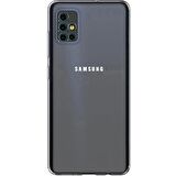 Gpack Samsung Galaxy A71 Kılıf Kamera Korumalı Şeffaf Silikon
