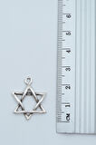 Minimal Pentagram Gümüş Kaplama Kolye Ucu
