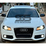 Audi A4 B8 2009 ve arası2014 Yarasa Ayna Kapağı Piano Black Abs Plastik BATMAN