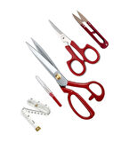 10'' Numara Somunlu Kumaş Kesim Makası Set