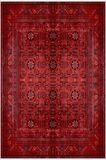 Klasik Eskitme Bordo Yıkanabilir Kesme Halı Kaymaz Yolluk Kilim Koridor İnce