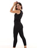 Bay Bayan Termal Sauna Suit Takım Terleten Atlet ve Tayt Korse Termal Takımı Unisex