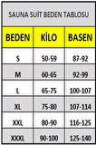 Bay Bayan Fermuarlı Termal Sauna Suit Takım Terleten Atlet ve Tayt Korse Termal Takımı Unisex