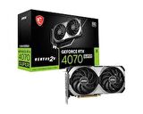 MSI VGA GEFORCE RTX 4070 VENTUS 2X E 12G OC RTX4070 12GB GDDR6X 192B DX12 PCIE 4.0 X16 (3XDP 1XHDMI)