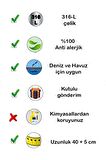 Dönen Yonca Kolye | Paslanmaz - 316l Çelik | Hediye Paketi Yapılır