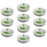 Roll-Up Nature Ekolojik Karton Kağıt Tek Kullanımlık Oval Tabak - 20x26 Cm. - 50 Adetlik 10 Paket