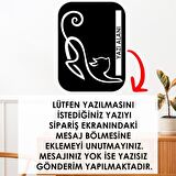 Veraart Işıklı Kişiselleştirilebilir Kedi Temalı Tablo Simba Dekoratif Gece Lambası 60 cm