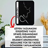Veraart Işıklı Kişiselleştirilebilir Çift Temalı Tablo Vivian Dekoratif Gece Lambası 60 cm