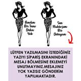 Veraart Işıklı Kişiselleştirilebilir Kadın Temalı Tablo Almira Dekoratif Gece Lambası 70 cm
