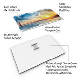 Doğa Manzaralı Cam Tablo - İstanbul - Yatay Motif 02-001