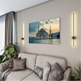Doğa Manzaralı Cam Tablo - İstanbul - Yatay Motif 02-009