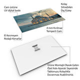 Doğa Manzaralı Cam Tablo - İstanbul - Yatay Motif 02-009