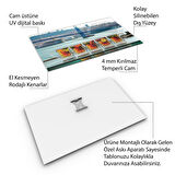 Doğa Manzaralı Cam Tablo - İstanbul - Yatay Motif 02-011
