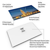 Doğa Manzaralı Cam Tablo - İstanbul - Yatay Motif 02-019