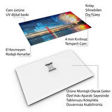 Doğa Manzaralı Cam Tablo - İstanbul - Yatay Motif 02-029