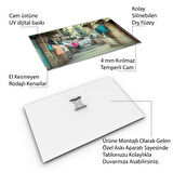 Doğa Manzaralı Cam Tablo - İstanbul - Yatay Motif 02-032