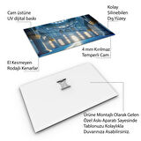 Doğa Manzaralı Cam Tablo - İstanbul - Yatay Motif 02-041