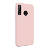 Smcase Huawei P30 Lite Soft Touch Silikon Kılıf  Nano Ekran Koruyucu