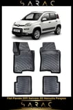 Fiat Panda 2012 Model Araca Özel 3d Havuzlu Paspas
