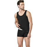 Pierre Cardin  155 Erkek Atlet Boxer Takım - Siyah