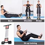 5 Dirençli El Ayak Göğüs Yayı Çelik Yay Spor Aleti