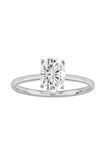 Oval Beyaz Topaz Taşlı Esila Yüzük 0602r0051
