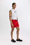 DeFactoFit Baskılı Kısa Boy Sporcu Deniz Şortu B5995AX24HSRD286