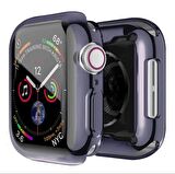 Apple Watch 7 8 45MM Uyumlu Kasa ve Ekran Koruyucu 360 Koruma Yumuşak Silikon