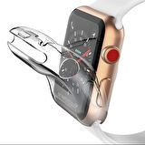 Apple Watch 7 8 45MM Uyumlu Kasa ve Ekran Koruyucu 360 Koruma Yumuşak Silikon