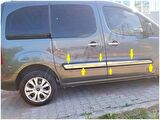 Markadan Citroen Berlingo Krom Yan Kapı Çıtası 2008-2018 4 Parça Paslanmaz Çelik