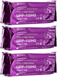 Sony Upp 110HG Print Media Ultrason Kağıdı - 3 Adet Rulo - Termal Baskı Kağıdı