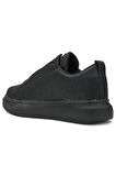 Günlük Erkek Casual Lastikli Kalın Yüksek Topuklu Desenli Taban Oval Burun Sneaker Spor Ayakkabı 111