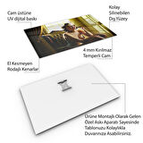 İnsan Cam Tablo - Güzel Kadınlar - Yatay Motif 03-003
