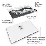 İnsan Cam Tablo - Güzel Kadınlar - Yatay Motif 03-014