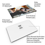 İnsan Cam Tablo - Güzel Kadınlar - Yatay Motif 03-030