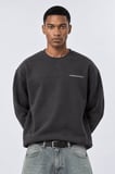 Erkek notbasicproject Oversize Long Sleeve Kahve