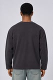 Erkek notbasicproject Oversize Long Sleeve Kahve