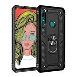 Smcase Huawei P Smart Z Kılıf Vega Tank Kapak  Nano Ekran Koruyucu