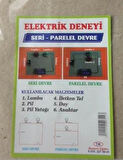 Elektrik Deney Seti Seri Paralel Devre 2 adet