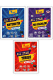 Newton 7. Sınıf Matematik+fen+türkçe All Star Soru Bankası 3 Kitap