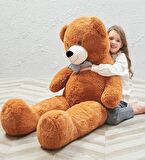 SOLE 175 cm Papyonlu DEV Boy Peluş Ayı - % 100 YERLİ