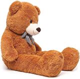 SOLE 175 cm Papyonlu DEV Boy Peluş Ayı - % 100 YERLİ
