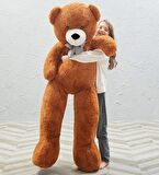 SOLE 175 cm Papyonlu DEV Boy Peluş Ayı - % 100 YERLİ
