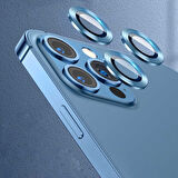 XİAOMİ REDMİ 13 UYUMLU SAFİR CAM TELEFON KAMERA LENS KORUYUCU MAVİ