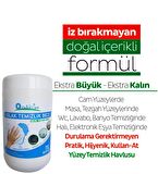 QUICKCARE Dezenfektanlı Yüzey Temizlik Havlusu 72 Yaprak, Kova Mendil Beyaz Sabun Kokulu