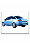 Fiat Linea Krom Bagaj Alt Çıtası 2007-2012 Arası P. Çelik