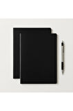 Özel Tasarım Siyah Kapaklı A4 Enzo Noktalı Defter - 180 Derece Açılabilir